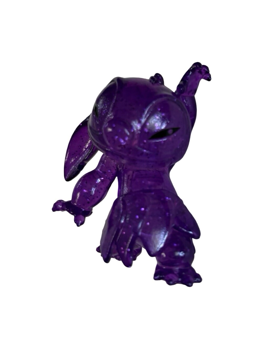 Glittery Purple Stitch Disney Lilo & Stitch 2” Figure PVC Toy